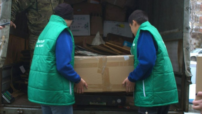 Сбор макулатуры / Фото: Минстрой Алтайского края