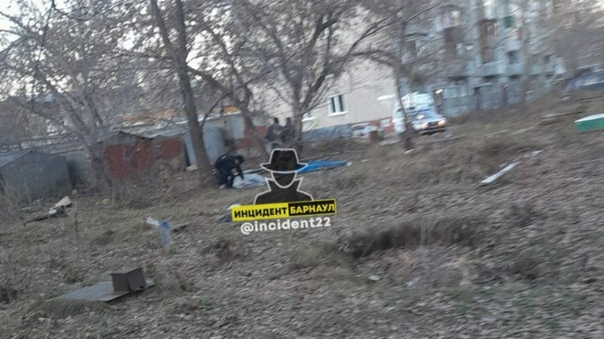 Место гибели женщины / Фото: "Инцидент Барнаул"