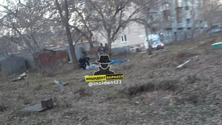 Место гибели женщины / Фото: "Инцидент Барнаул"