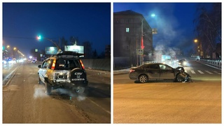 ДТП в Барнауле / Фото: "В курсе 22"