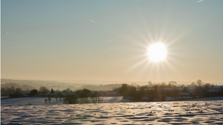 Рассвет зимой / Фото: unsplash.com / Kyra Kleijnen