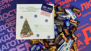 Вкусный подарок детям / Фото: фонд "Мой Алтай"