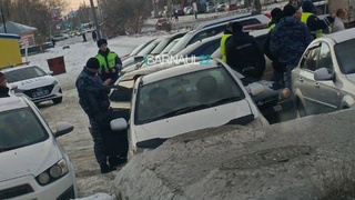 Погоня за автомобилем / Фото: Barnaul 22