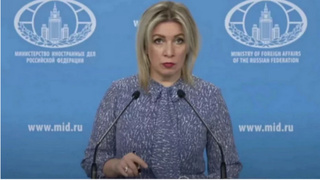 Мария Захарова / Кадр из видео на официальном канале МИД РФ