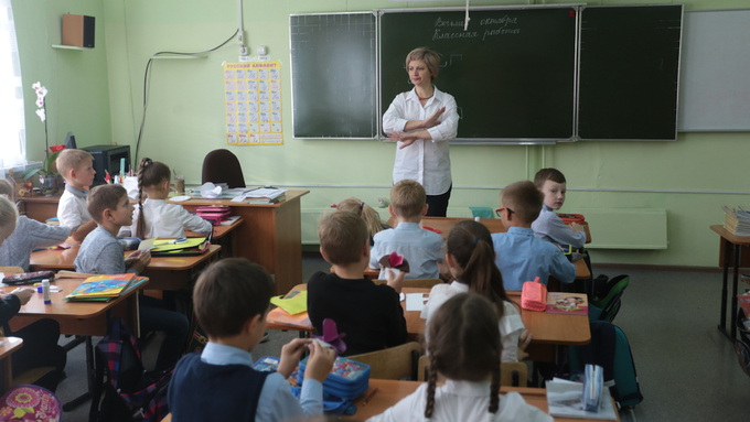 Школа. Учитель / Фото: Екатерина Cмолихина / amic.ru