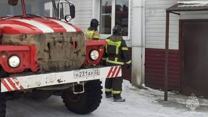 Пожарные / Фото: МЧС Алтайского края