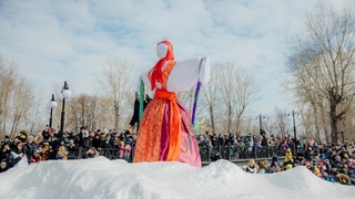 Празднование Масленицы в Барнауле в 2024 году / Фото: Татьяна Алдабаева
