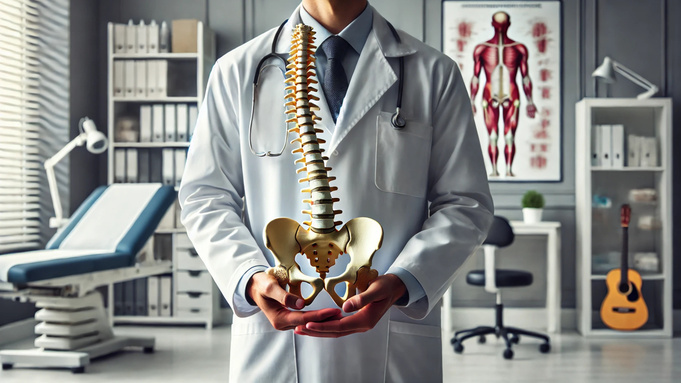 Доктор. Позвоночный столб / Фото: ЧатGPT/ amic.ru