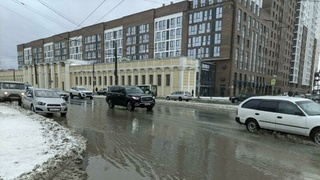 Дорога в Барнауле 22 января / Фото: amic.ru