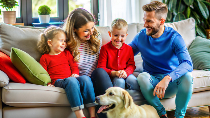 Семья. Квартира / Фото: ИИ Recraft