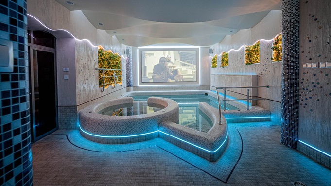 Зал "Магия спа" в сауне "Лагуна" / Фото предоставлено компанией