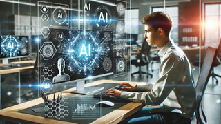 Студент / Изображение сгенерировано нейросетью Dall-E