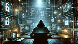 Мошенник / Изображение сгенерировано нейросетью Dall-E