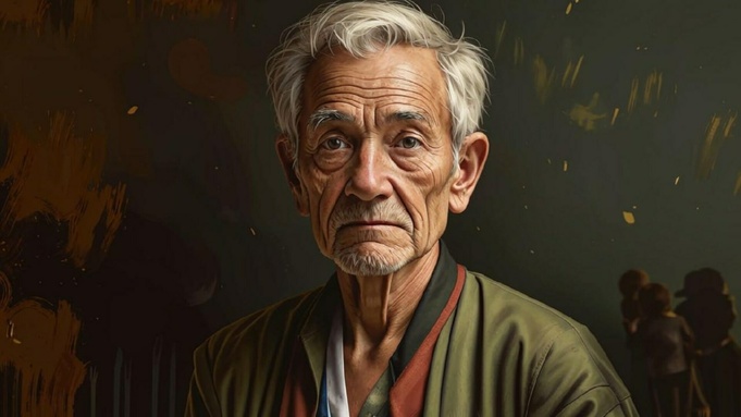 Пожилой мужчина / Изображение сгенерировано с помощью нейросети Kandinsky by Sber AI / amic.ru
