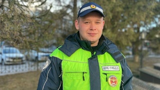 Старший сержант полиции Владислав Брыкин / Фото: ГУ МВД по Алтайскому краю