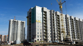 Строительство ЖК "Прайм". Апрель 2025 года / Фото: ГК "Алгоритм"
