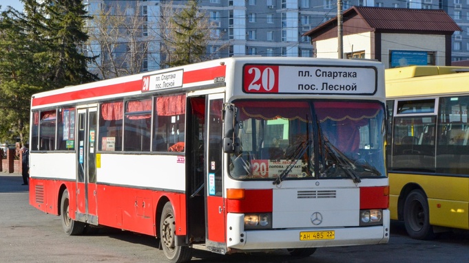 Автобус в Барнауле / Фото: сообщество транспорта в Барнауле