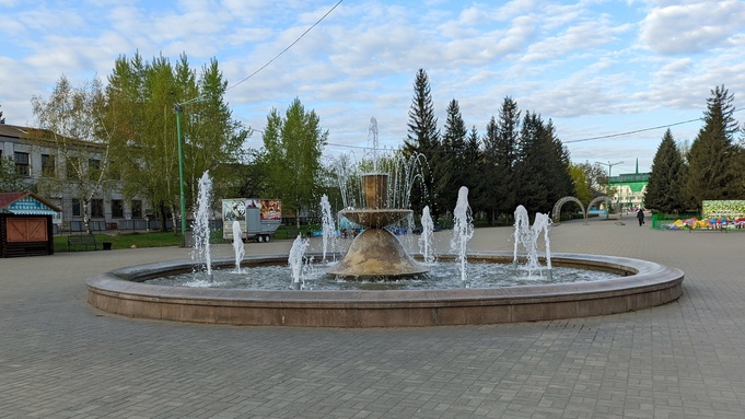 Фонтан на Петровском бульваре в Бийске / Фото: vk.com/biysk.subjective