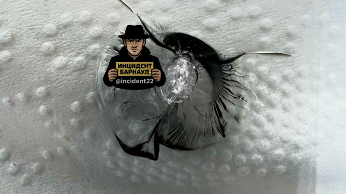 След от пули / Фото: "Инцидент Барнаул"