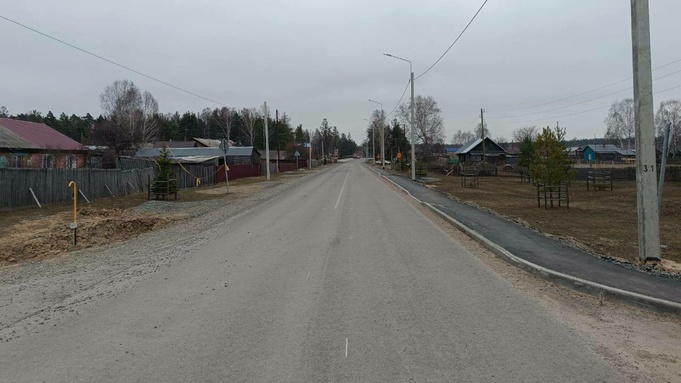 Дорога в Тальменском районе / Фото: Министерство транспорта Алтайского края