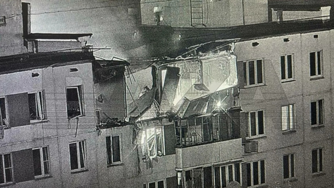 Взрыв в многоэтажке в Москве / Фото: Baza