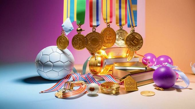 Спортивные награды / Изображение сгенерировано FusionBrain.AI 