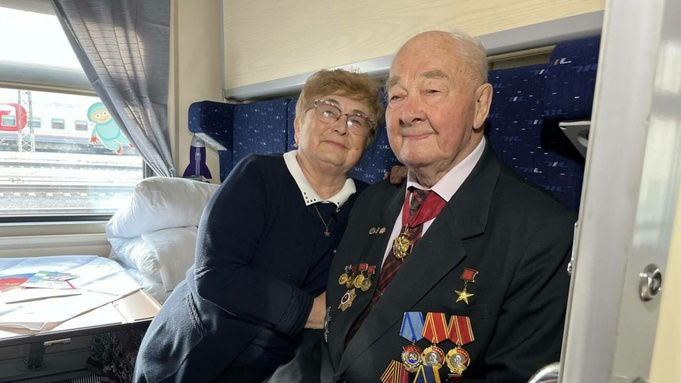 Геннадий Сакович вместе с супругой / Фото: t.me/tomenko_22