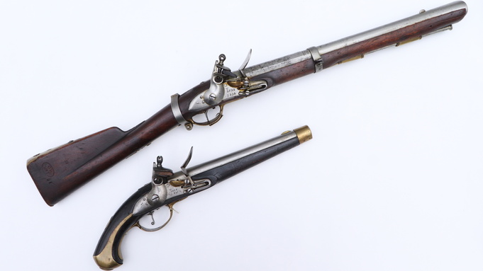 Выставочное оружие / Фото предоставлено фондом Военно-исторического музея артиллерии, инженерных войск и войск связи