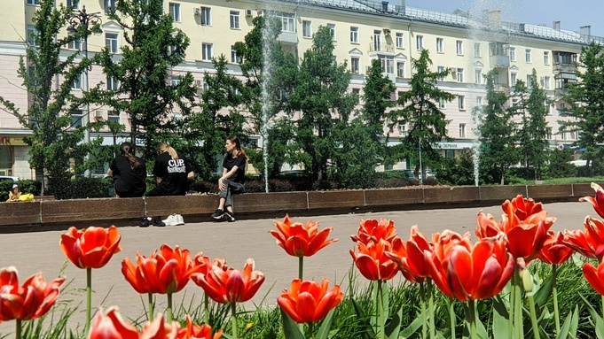 Жаркий май в Барнауле / Фото: amic.ru