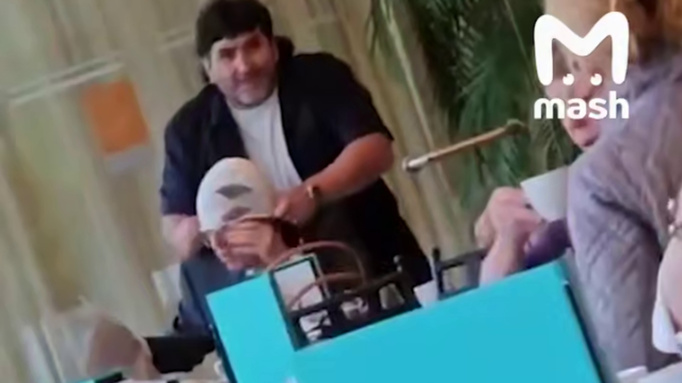 Кадр из видео / Источник: Telegram-канал Mash