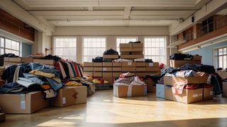 Благотворительная акция / Изображение сгенерировано ИИ FusionBrain.AI от Sber AI / amic.ru