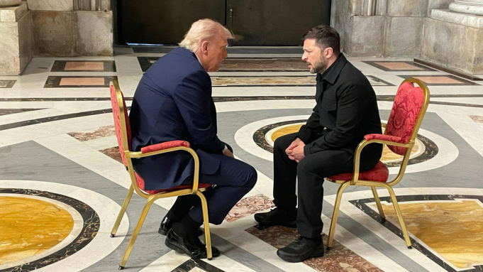 Дональд Трамп и Владимир Зеленский Фото: ТАСС / Zuma