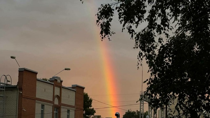 Радуга над Барнаулом / Фото: amic.ru