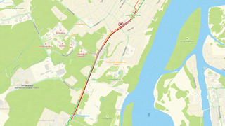 Пробка в Барнауле / Фото: 2ГИС   