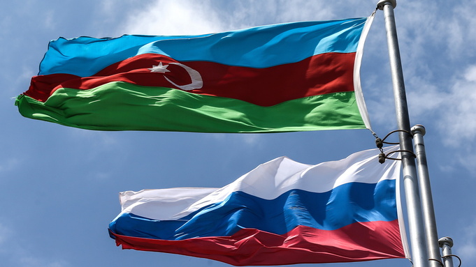 Флаги Азербайджана и России / Фото: Валерий Шарифулин/ТАСС 