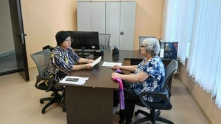 Прием в государственном юридическом бюро / Источник: Telegram-канал Оксаны Грохотовой