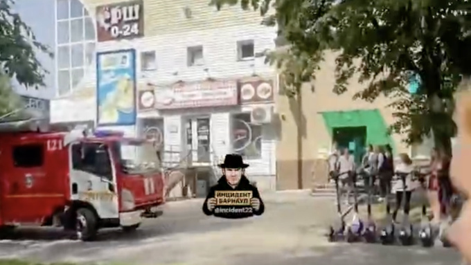 Кадр из видео: "Инцидент Барнаул"