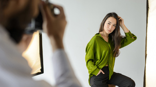 Модель. Фотосессия / Фото: freepik