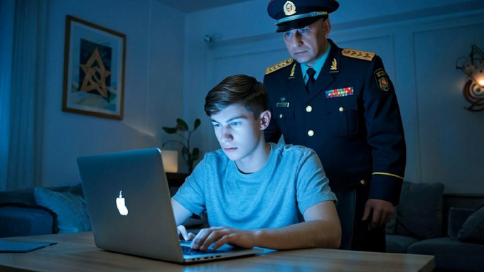 Контроль в интернете / Фото: сгенерировано нейросетью 