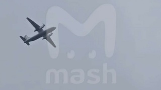 Ан-24 перед падением / Фото: кадр из видео Mash