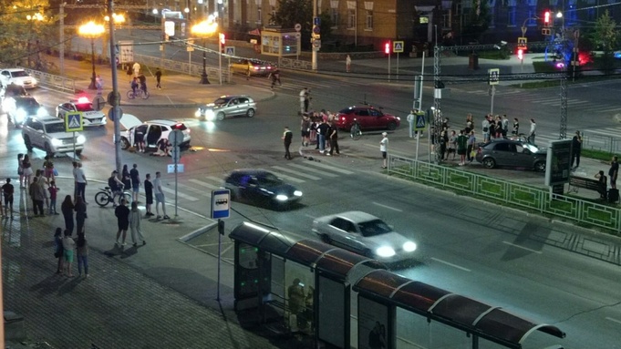 ДТП на проспекте Ленина / Фото: 