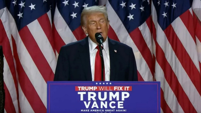 Дональд Трамп / Изображение: кадр из выпуска новостей на телеканале Fox
