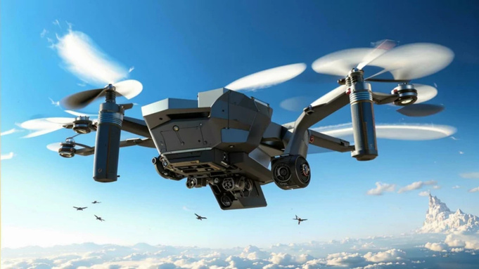 Беспилотник / Изображение сгенерировано ИИ FusionBrain.AI от Sber AI / amic.ru
