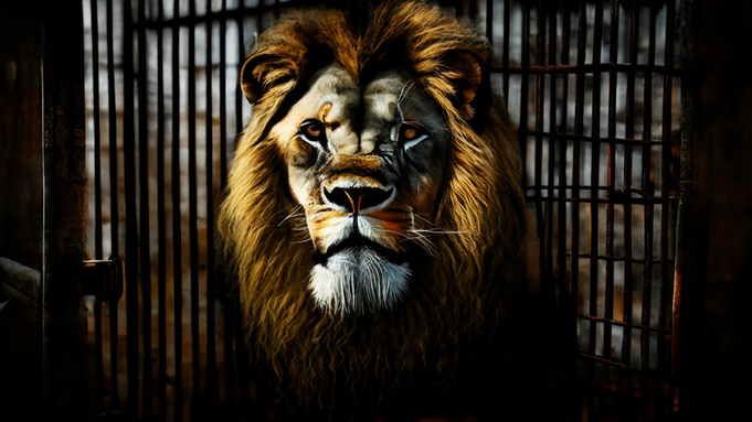 Лев / Изображение сгенерировано ИИ FusionBrain.AI от Sber AI / amic.ru