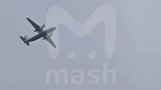 Ан-24 перед падением / Фото: кадр из видео Mash