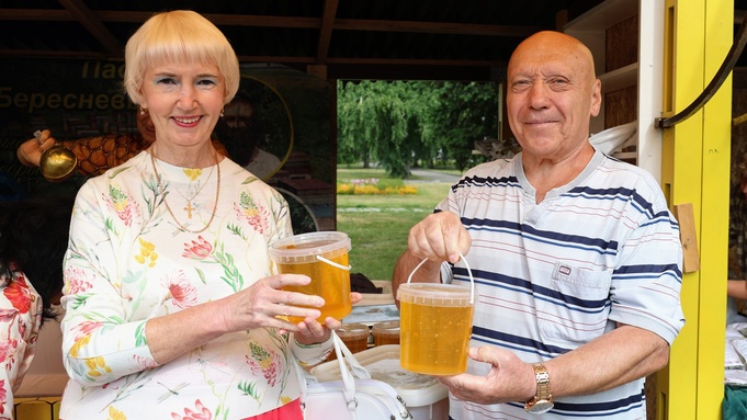 Ярмарка меда в Барнауле / Фото: Екатерина Смолихина / amic.ru