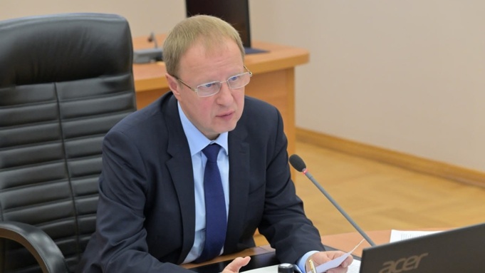 Губернатор Виктор Томенко / Фото: соцсети Виктора Томенко