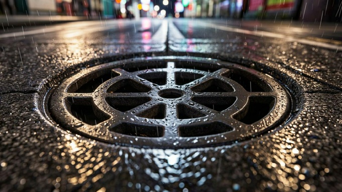 Ливневая канализация / Фото: сгенерировано нейросетью "Кандинский"