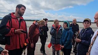 Спасенные туристы / Фото: скриншот из Telegram-канала Константина Истомина