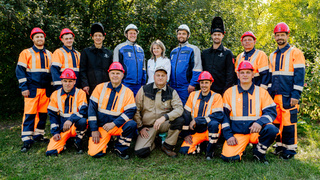 Команда "Росводоканал Барнаул" / Фото: Татьяна Алдабаева
